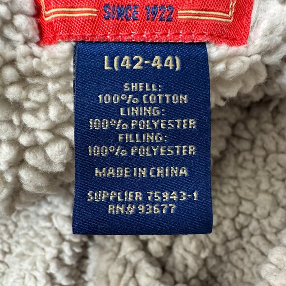 Big Mac JCPenney Fleece Plaid Snap Work Jacket Mens L Vintage Preppy - Picture 3 of 7